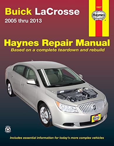 9781620921173: Buick LaCrosse (2005-2013) Haynes Repair Manual (USA) (Paperback)