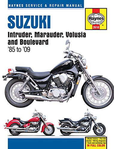 Stock image for Suzuki Intruder, Marauder, Volusia and Boulevard '85 to '09 (Haynes Service & Repair Manual) for sale by Save With Sam
