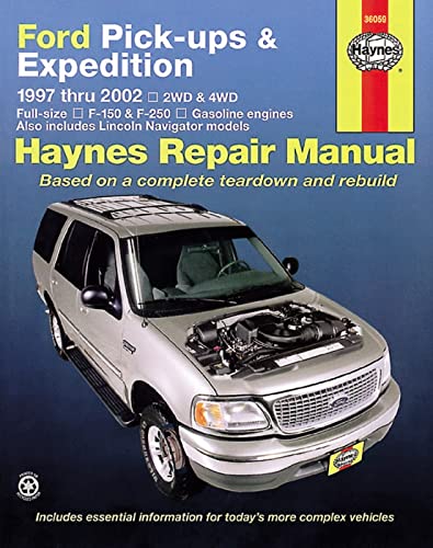 Stock image for Haynes Ford Pick-ups Expedition Lincoln Navigator Automotive Repair Manual: F-150 1997 Through 2003, Ford Expedition 1997 Through 2014, Ford F-250 . 1998 Through 201 (Haynes Repair Manual) for sale by Zoom Books Company