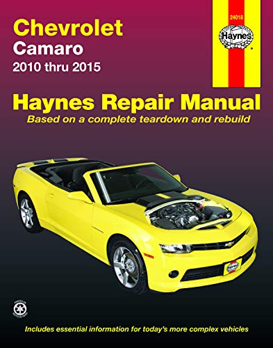 Imagen de archivo de Chevrolet Camaro (10-15) Haynes Repair Manual (Does not include information specific to Z28 models. Includes thorough vehicle coverage apart from the specific exclusion noted) (Haynes Automotive) a la venta por GF Books, Inc.