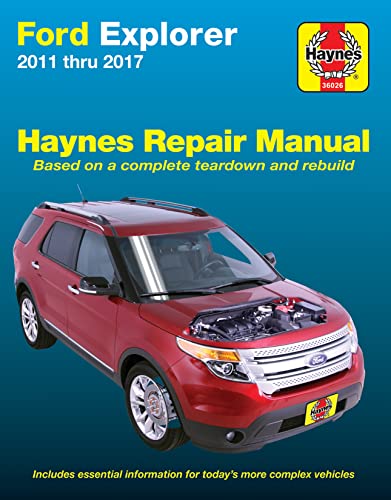 9781620922859: Ford Explorer, 11-17 Haynes Repair Manual (Haynes Automotive Repair Manual)