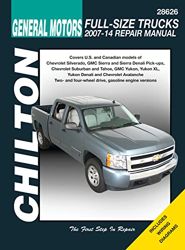 Imagen de archivo de General Motors Full-Size Trucks Chilton Repair Manual for 2007-14 a la venta por Omega