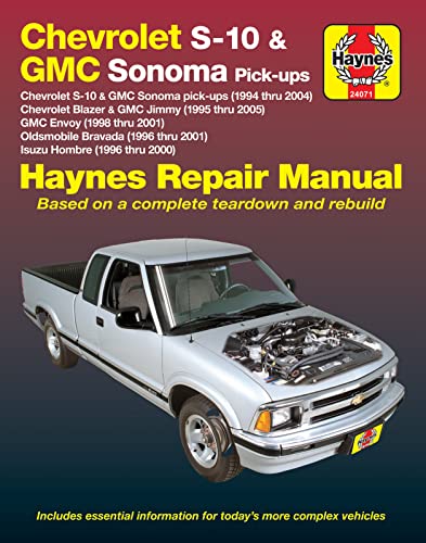 Imagen de archivo de Chevy S-10 & GMC (94-05) Haynes Repair Manual (USA) (Paperback) a la venta por Patrico Books