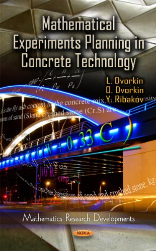 Beispielbild fr Mathematical Experiments Planning in Concrete Technology (Mathematics Research Developments) zum Verkauf von WorldofBooks