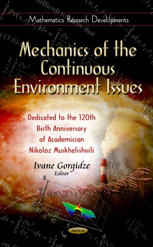 Imagen de archivo de Mechanics of the Continuous Environment Issues a la venta por PBShop.store US