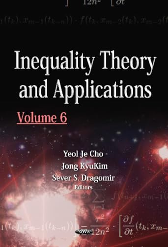 Stock image for Inequality Theory Applications Volume 6 for sale by PBShop.store US