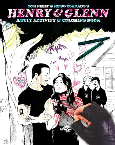 9781621069386: Henry & Glenn Adult Activity and Coloring Book (Punx)