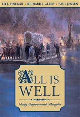 Beispielbild fr All Is Well: Daily Inspirational Thoughts zum Verkauf von The Book Garden