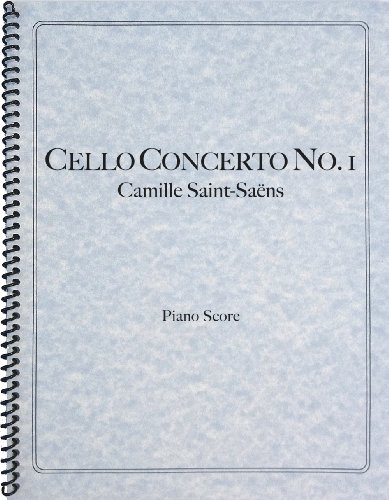 Camille Saint-Saens - Cello Concerto No. 1, Op. 33 (9781621180883) by Camille Saint-SaÃ«ns