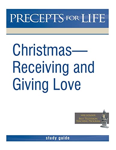 9781621194842: Christmas: Receiving and Giving Love. Precepts for Life Study(r) Guide (Black and White Version)