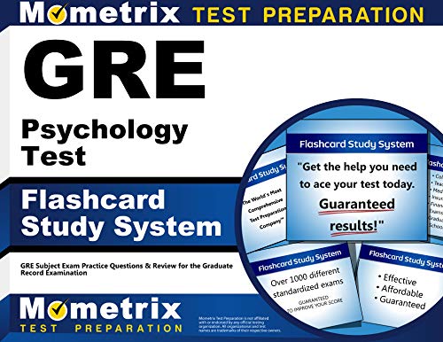 Imagen de archivo de GRE Psychology Test Flashcard Study System: GRE Subject Exam Practice Questions & Review for the Graduate Record Examination (Cards) a la venta por Book Deals