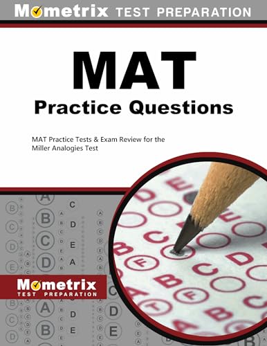 Stock image for MAT Practice Questions: MAT Practice Tests & Exam Review for the Miller Analogies Test for sale by St Vincent de Paul of Lane County
