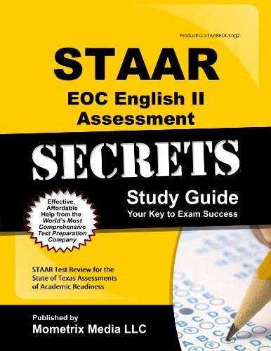 Stock image for STAAR EOC English II Assessment Secrets Study Guide: STAAR Test Review for the State of Texas Assessments of Academic Readiness (Mometrix Secrets Study Guides) for sale by HPB-Red