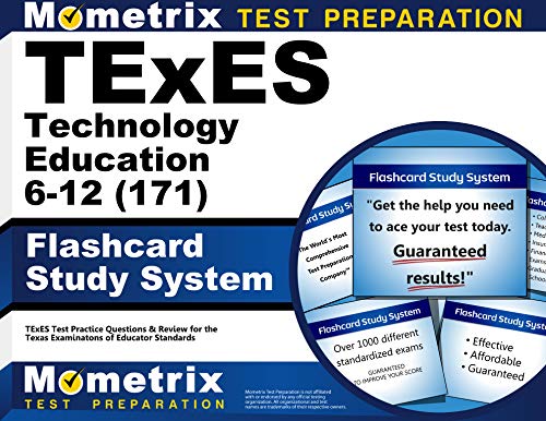 Beispielbild fr TExES Technology Education 6-12 (171) Flashcard Study System: TExES Test Practice Questions & Review for the Texas Examinations of Educator Standards (Cards) zum Verkauf von BooksRun