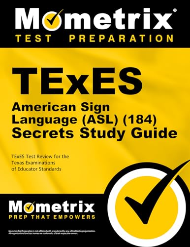 9781621201960: Texes American Sign Language Asl 184 Secrets: Texes Test Review for the Texas Examinations of Educator Standards