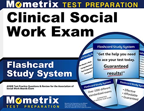 Beispielbild fr Clinical Social Work Exam Flashcard Study System: ASWB Test Practice Questions & Review for the Association of Social Work Boards Exam (Cards) zum Verkauf von Books Unplugged