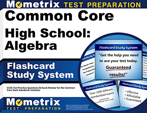 Immagine dell'editore per Common Core High School: Algebra Flashcard Study System: CCSS Test Practice Questions & Exam Review for the Common Core State Standards Initiative (Cards) venduto da Revaluation Books