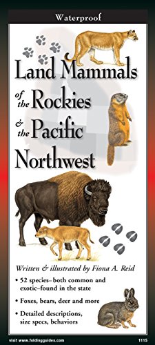 Imagen de archivo de Land Mammals of The Rockies & The Pacific Northwest a la venta por SecondSale