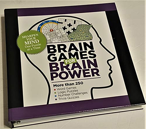 Imagen de archivo de Brain Games for Brain Power (Volume 6) a la venta por Half Price Books Inc.