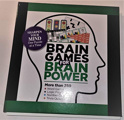 Imagen de archivo de Brain Games For Brain Power a la venta por Your Online Bookstore