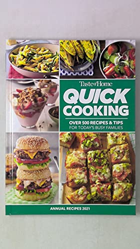 Stock image for Quick Cooking: Over 500 Recipes & Tips for Today's Busy Families for sale by SecondSale