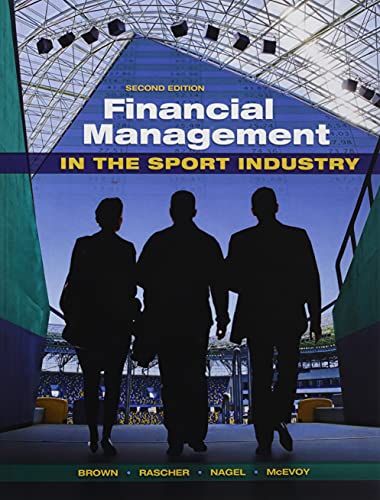 Stock image for Financial Management in the Sport Industry for sale by Goodwill of Colorado