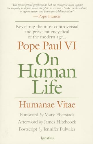 Imagen de archivo de On Human Life : Humanae Vitae a la venta por Better World Books