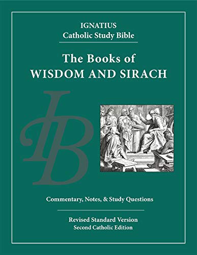 9781621641841: Wisdom and Sirach (Ignatius Catholic Study Bible)