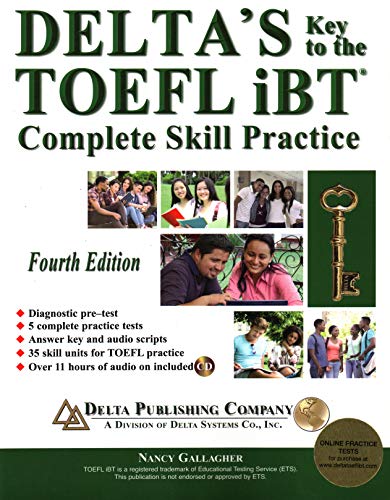 Beispielbild fr Delta's Key to the TOEFL Ibt zum Verkauf von Better World Books