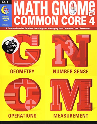 Stock image for The Math Gnome and Common Core 4, Grade 1 for sale by SecondSale