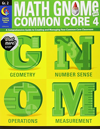 Stock image for 2nd Grd Math Gnome & Common Core Four for sale by HPB-Diamond