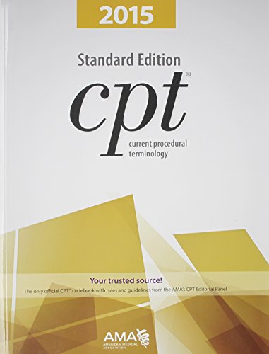 Stock image for CPT: 2015 Standard (Current Procedural Terminology (CPT) Standard) for sale by HPB-Ruby