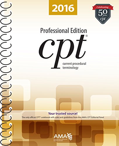 Beispielbild fr CPT 2016 Professional Edition (Current Procedural Terminology, Professional Ed. (Spiral)) (Current Procedural Terminology (CPT) Professional) zum Verkauf von BooksRun