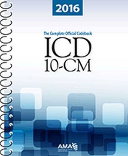 Imagen de archivo de ICD-10-CM 2016: The Complete Official Draft Code Set (ICD-10-CM the Complete Official Codebook) a la venta por SecondSale