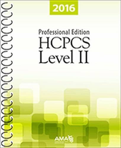 Stock image for HCPCS 2016 Level II Professional Edition (Hcpcs Level II (American Medical Assn)) for sale by Your Online Bookstore