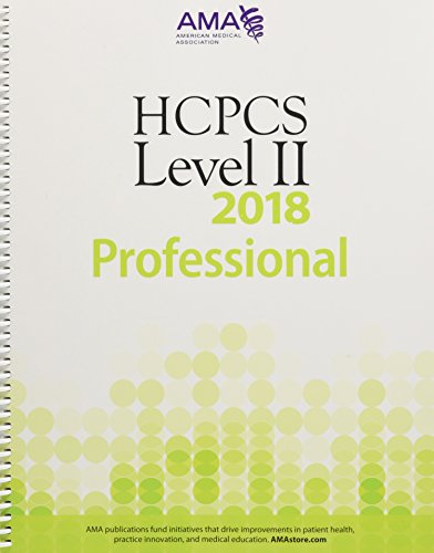 9781622026128: HCPCS Level II 2018 Professional Edition