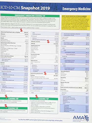 Beispielbild fr ICD-10-CM 2019 SNAPSHOT CODING zum Verkauf von Buchpark