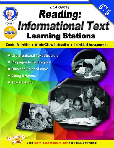 Imagen de archivo de Mark Twain - Reading: Informational Text Learning Stations, Grades 6 - 8 (English Language Arts) a la venta por Decluttr