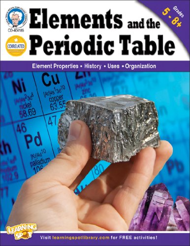 9781622230082: Elements and the Periodic Table, Grades 5 - 12