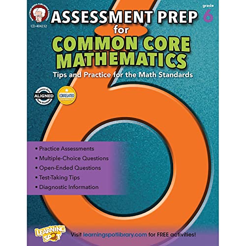 Stock image for Assessment Prep for Common Core Mathematics, Grade 6 (Commom Core Math Literacy) for sale by SecondSale
