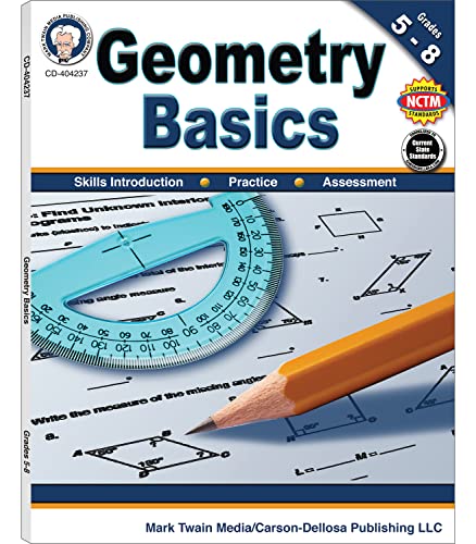 Beispielbild fr Geometry Basics, Grades 5 - 8 zum Verkauf von Better World Books