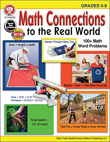 Beispielbild fr Math Connections to the Real World, Grades 5 - 8 zum Verkauf von Better World Books