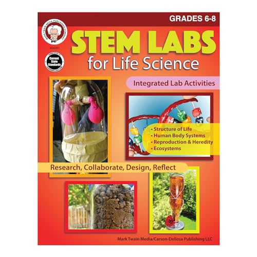 9781622236404: Stem Labs for Life Science Grades 6 - 8