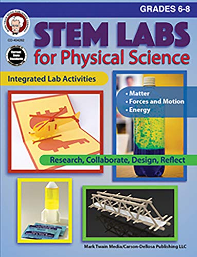 Stock image for Mark Twain - STEM Labs for Physical Science, Grades 6 - 8 for sale by SecondSale