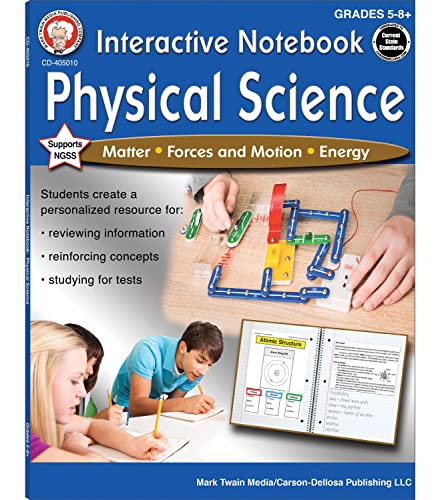 Stock image for Mark Twain - Interactive Notebook: Physical Science, Grades 5 - 8 for sale by HPB Inc.