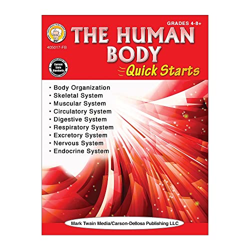 9781622236947: Human Body Quick Starts, Grades 4 - 9