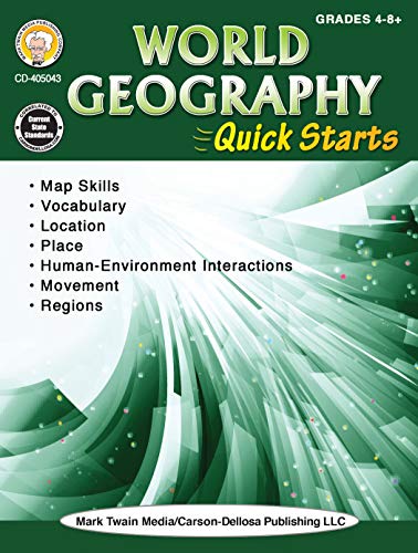 Imagen de archivo de World Geography Quick Starts Workbook a la venta por Better World Books