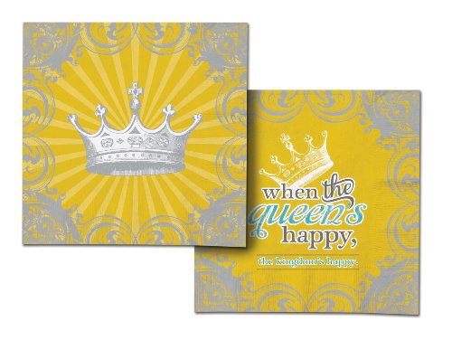 9781622261994: Paper Napkins Happy Queen