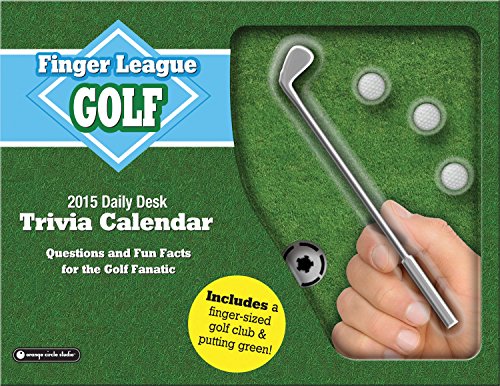 Beispielbild fr Finger League Golf Trivia Calendar zum Verkauf von Books Unplugged