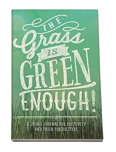 Stock image for Studio Oh! Guided Journal, The Grass Is Green Enough Journal for sale by Jenson Books Inc